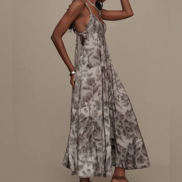 Pilcro Parasail Midi Dress Size Small Petite